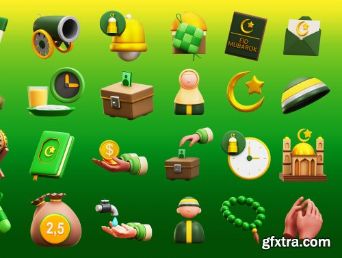 3d Ramadan Icon