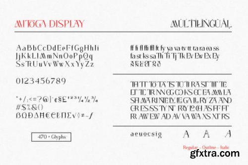 Mitoga Display Font 