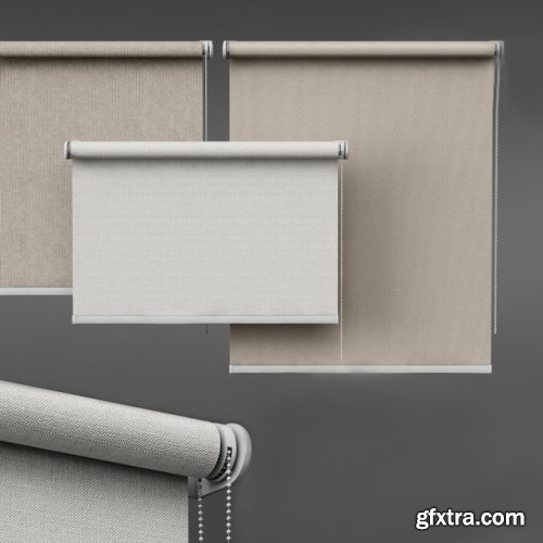 Roller blind set 01