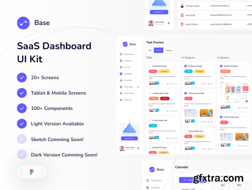 Base - SaaS Dashboard UI Kit