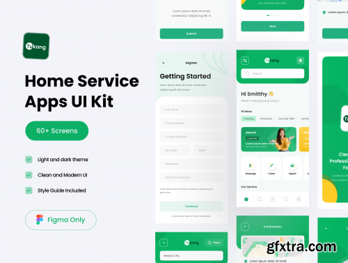 Tukang - Home Service Apps UI KIT