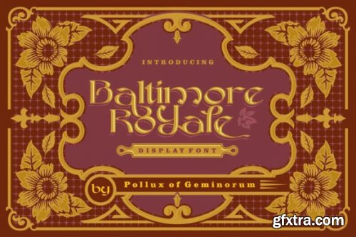  Baltimore Royale Font