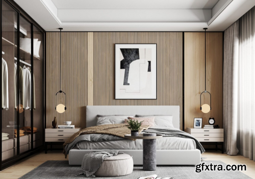 Bedroom Interior 03 By Huy Hieu Lee