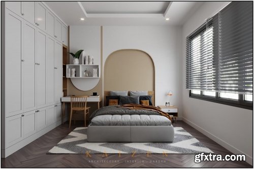 Apartment Interior By Duc Hien