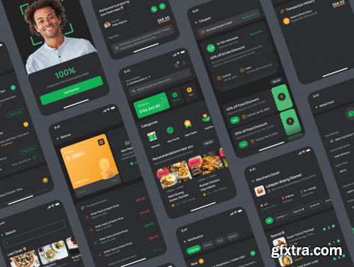 Foodies - Food Delivery App UI Kit