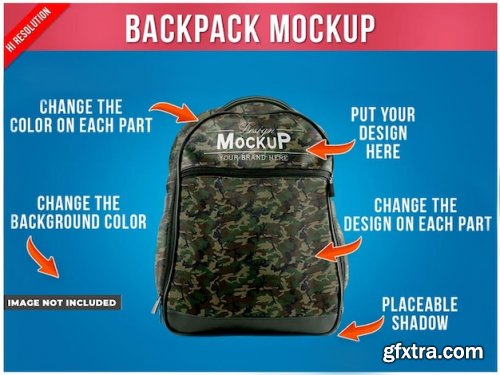 Backpack mockup