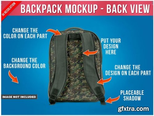 Backpack mockup