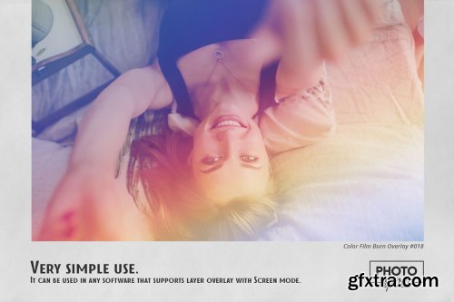 CreativeMarket - Color Film Burn Overlays 7079448