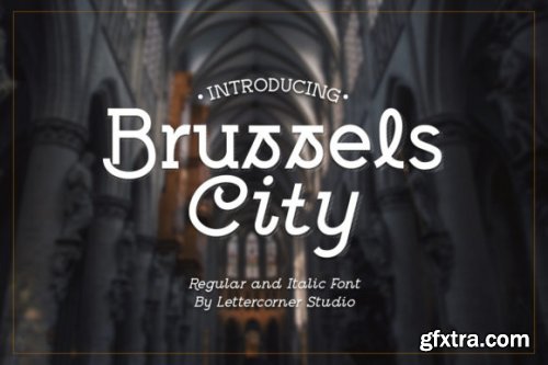  Brussels City Font