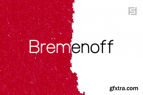 Bremenoff - Simple Timeless Typeface