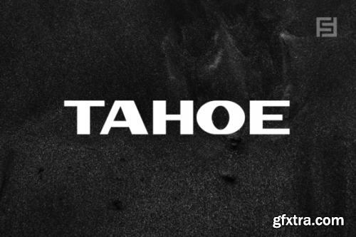 TAHOE - Unique Display Typeface