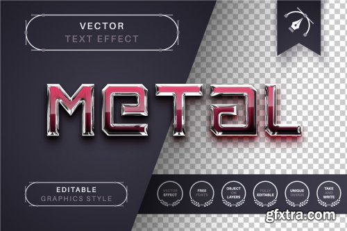 CreativeMarket - Reflect Steel - Editable Text Effect 7093575