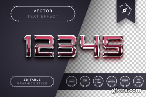 CreativeMarket - Reflect Steel - Editable Text Effect 7093575