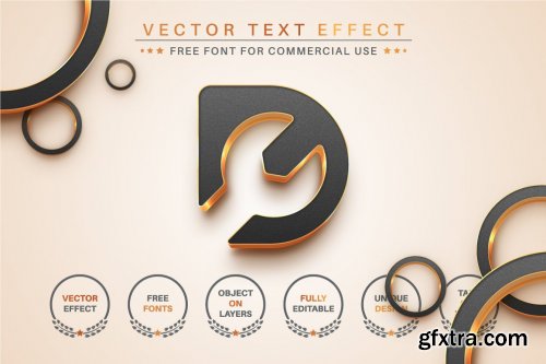 CreativeMarket - Gold Lettering Editable Text Effect 7123592