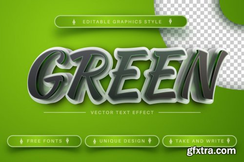 CreativeMarket - 3D Green - Editable Text Effect 7126021