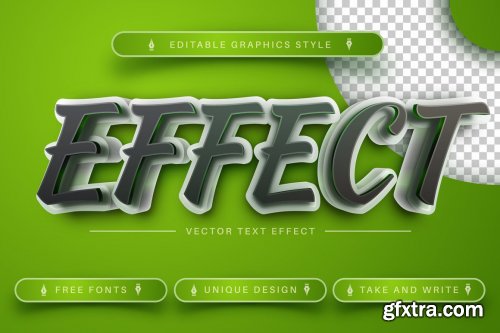 CreativeMarket - 3D Green - Editable Text Effect 7126021