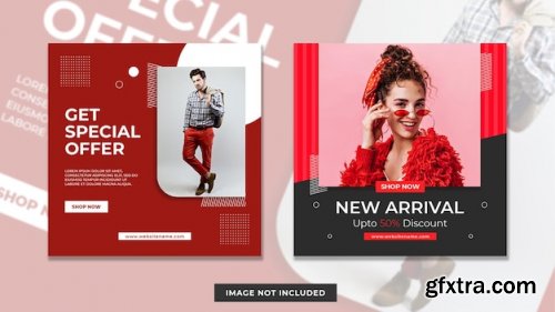 2in1 fashion bundle social media post design or instagram or facebook