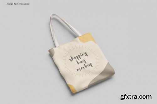 Shopping bag paper mockup