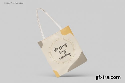 Shopping bag paper mockup