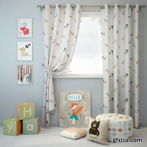 Curtain and decor 9