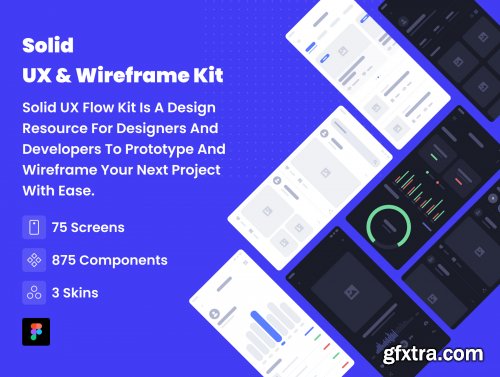 Solid UX & Wireframe Kit