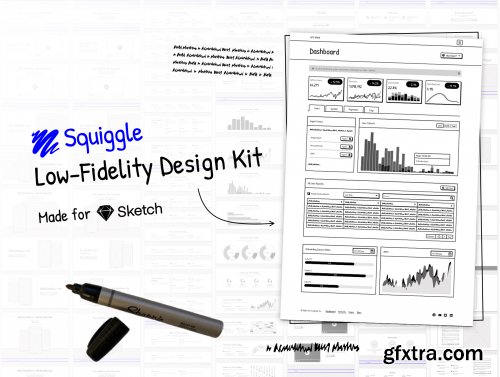 Squiggle Low-Fidelity Design Kit