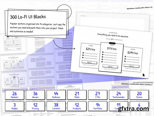 Squiggle Low-Fidelity Design Kit