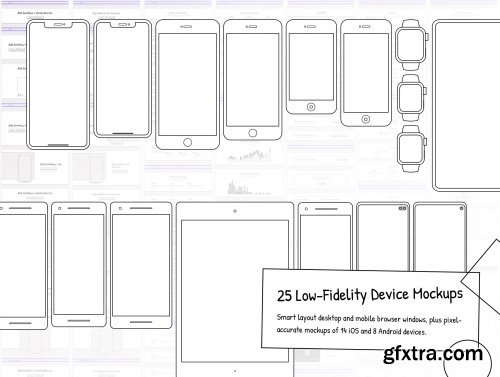 Squiggle Low-Fidelity Design Kit