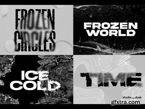 The Fridge Frozen text effects