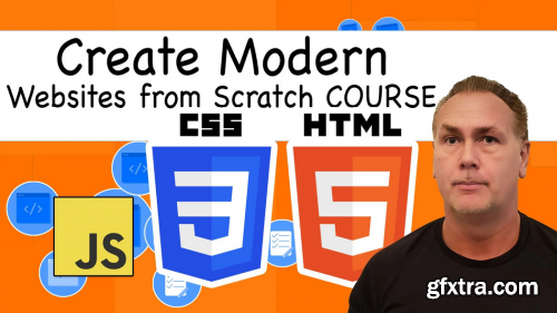  Learn HTML CSS Create a Modern Responsive Website from scratch