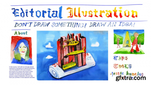  Editorial Illustration: Don't Draw Something! Draw an Idea!