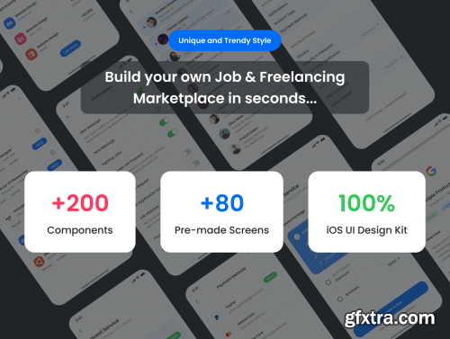 Kimber - Job & Freelancing Marketplace UI Kit