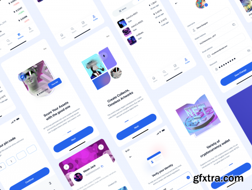 NFTEX - NFT Market App UI Kit