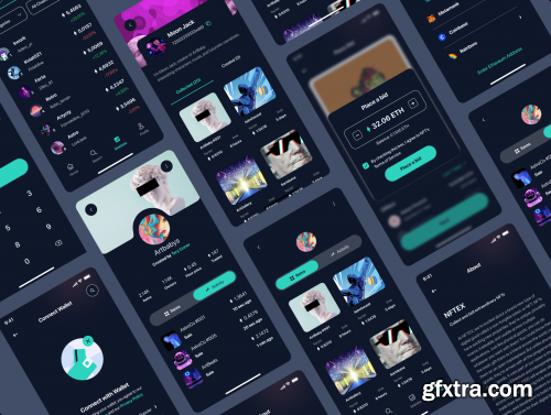 NFTEX - NFT Market App UI Kit