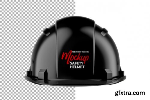 Safety helmet mockup