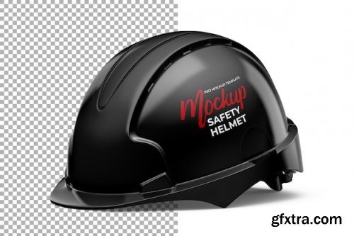 Safety helmet mockup