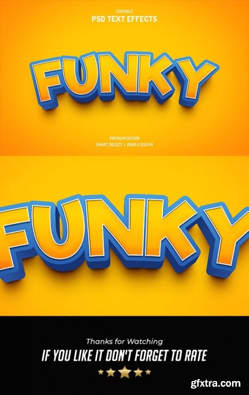 GraphicRiver - Cartoon Style 3d Text Effect 37120750