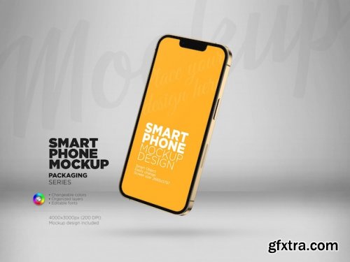 Full screen smartphone mockups