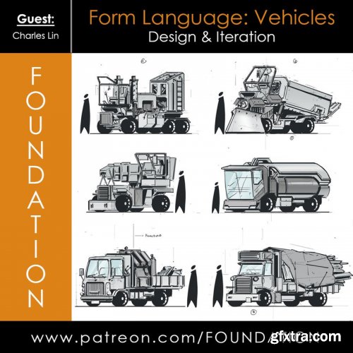 Foundation Patreon - Form Language: Vehicle Design and Iteration with Charles Lin