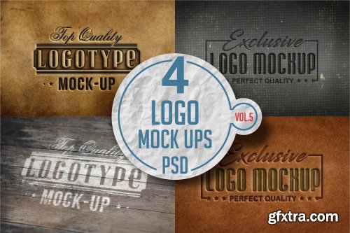 CreativeMarket - Logo Mock-up Pack Vol.5 3331474