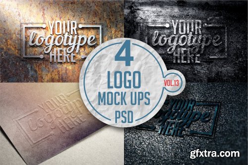 CreativeMarket - Logo Mock-up Pack Vol.13 3332353