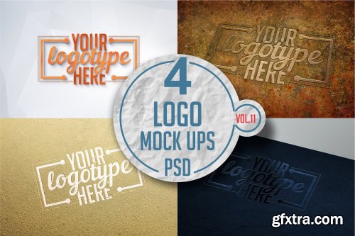 CreativeMarket - Logo Mock-up Pack Vol.11 3332196