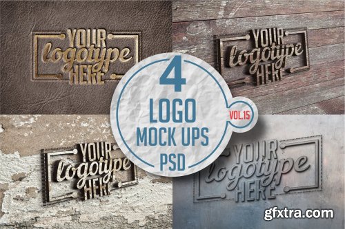 CreativeMarket - Logo Mock-up Pack Vol.15 3340216