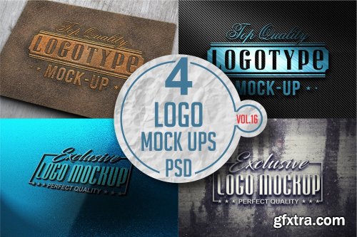 CreativeMarket - Logo Mock-up Pack Vol.16 3340383