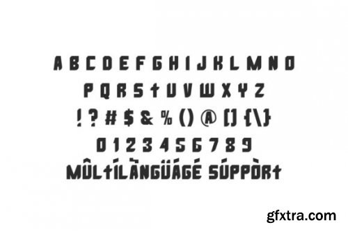  Race Break Font