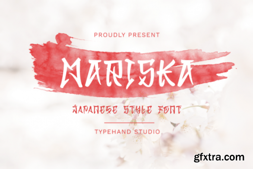 Mariska - Japanese Font