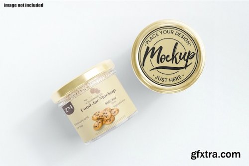 Food Jar Mockup