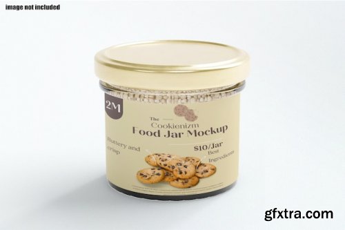 Food Jar Mockup