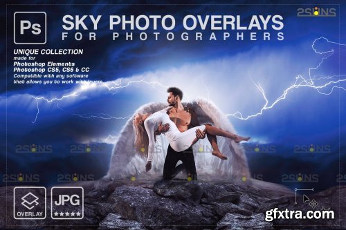 CreativeMarket - Sky Photo overlays 6963820