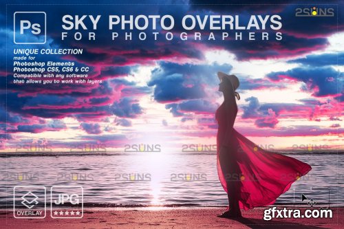 CreativeMarket - Sky Photo overlays 6963771